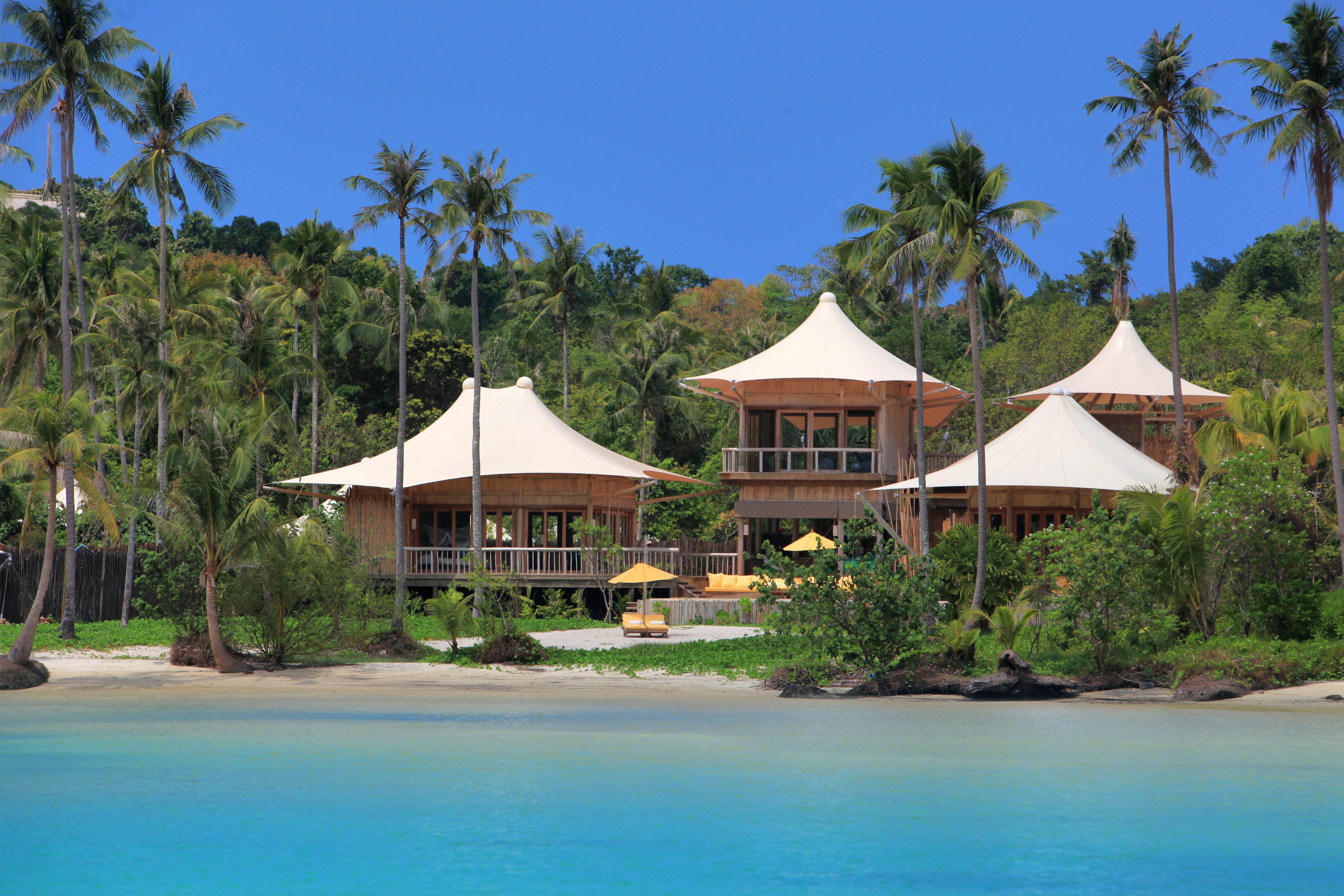 Junior Retreat mit 2 Schlafzimmern am Strand und Pool