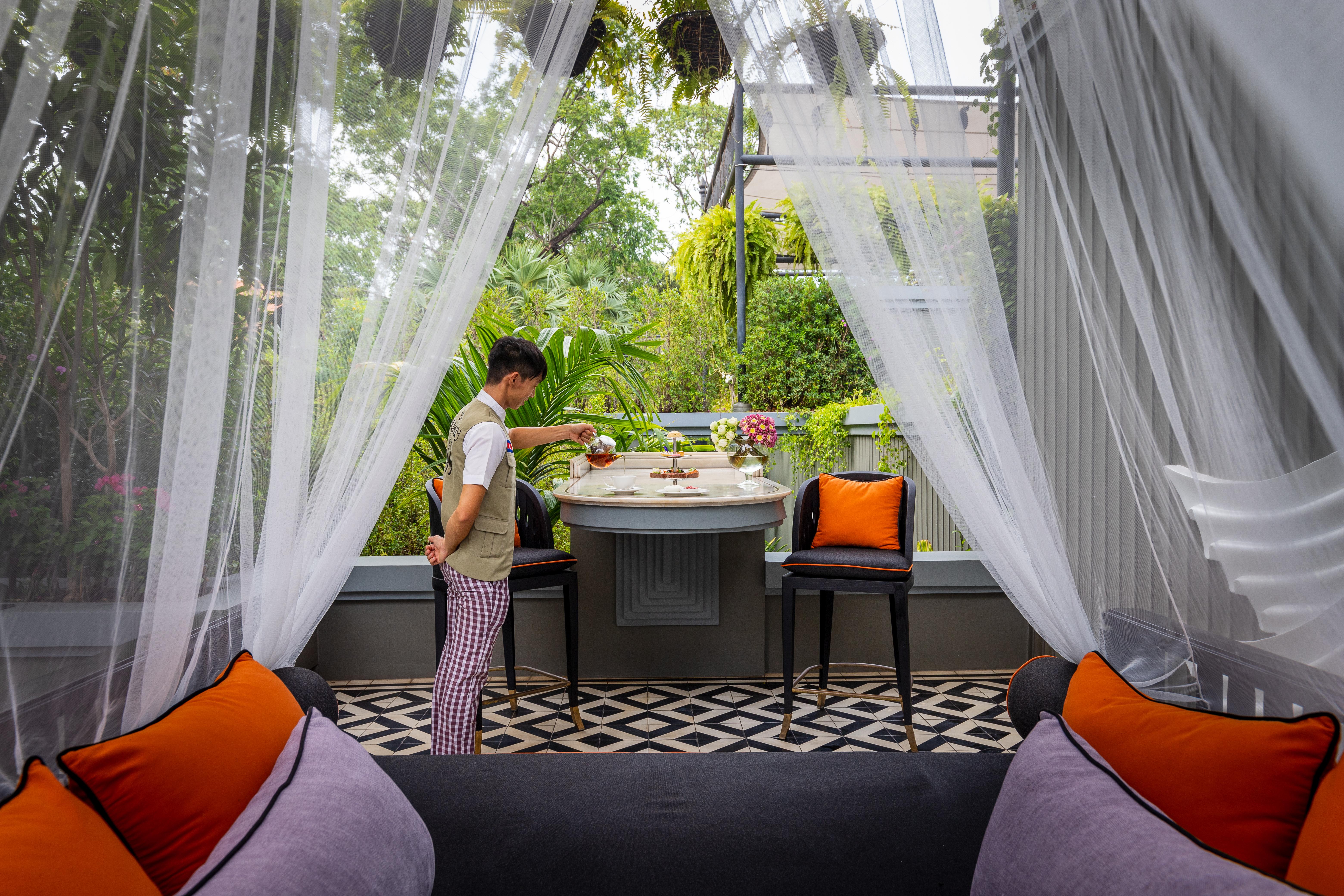 Royal Pool Villa mit Kingsize-Bett