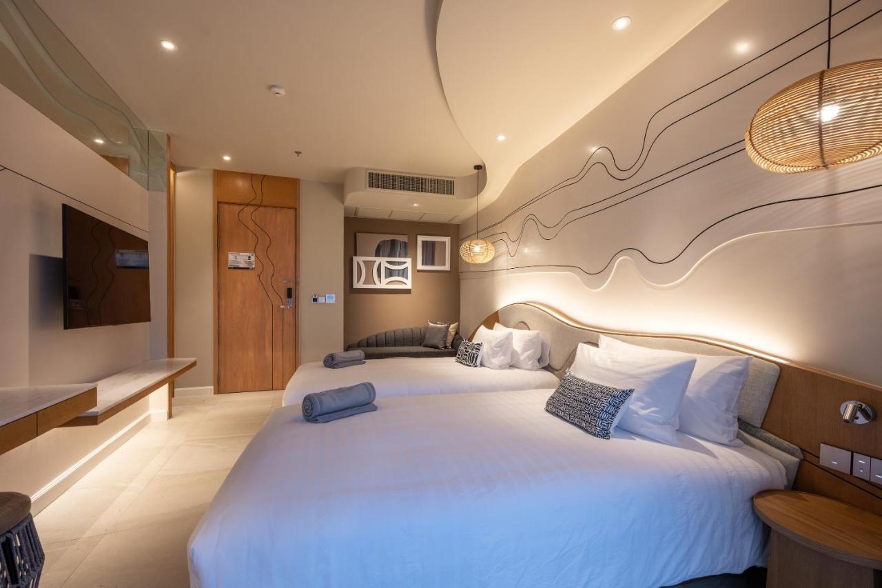 Junior Suite mit 2 Einzelbetten und Zugang zum Pool – Obergeschoss