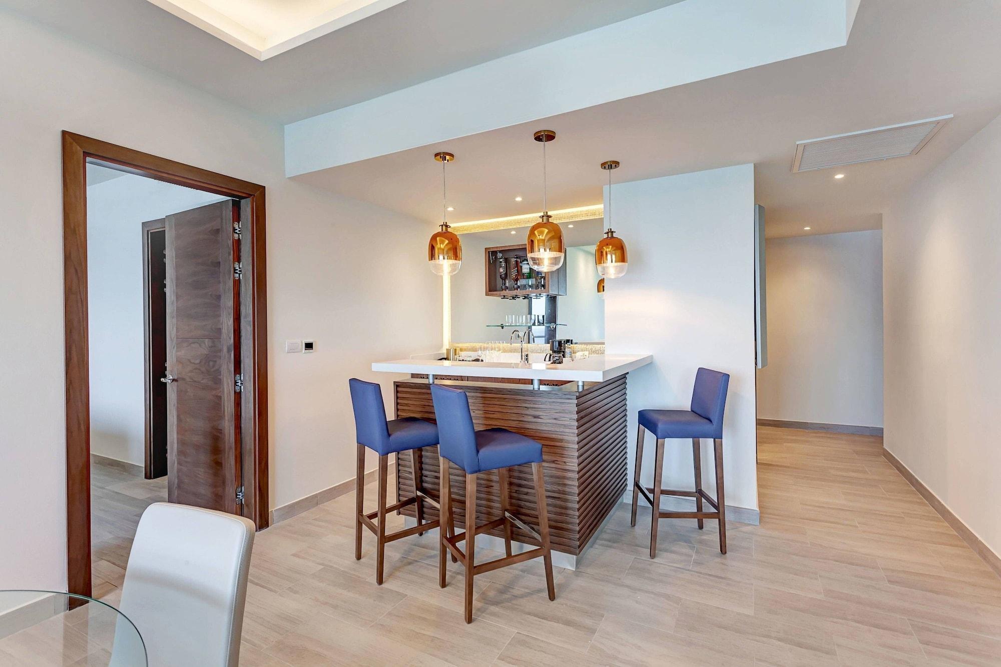 Luxuriöse Diamond Club Präsidentensuite mit 1 Schlafzimmer am Meer