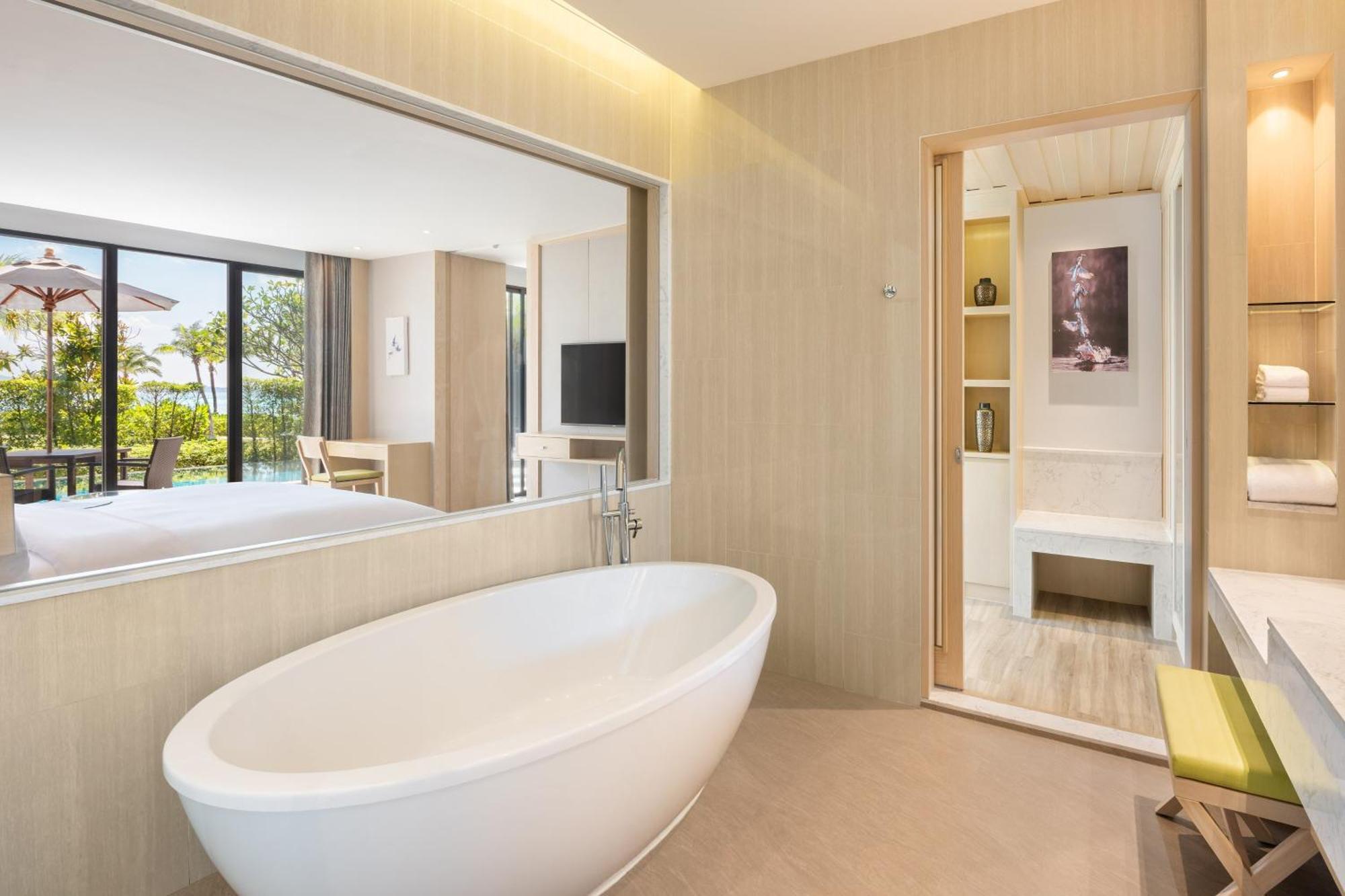 Villa mit 1 Schlafzimmer, eigenem Pool und Terrasse