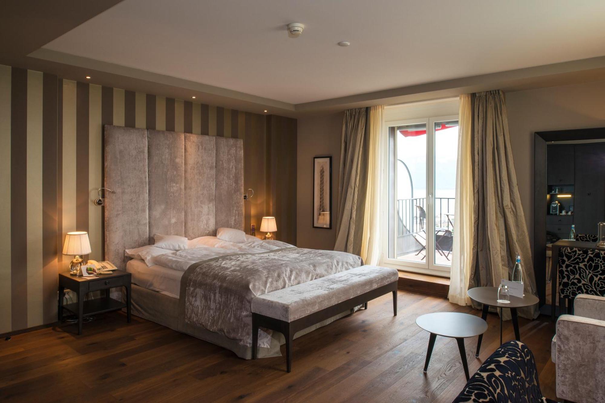 Deluxe Doppel-/Zweibettzimmer mit Seeblick