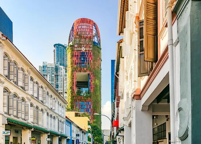 Hotel mit Pool: Oasia Hotel Downtown, Singapore By Far East Hospitality