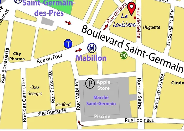 Familienhotel: Hotel La Louisiane