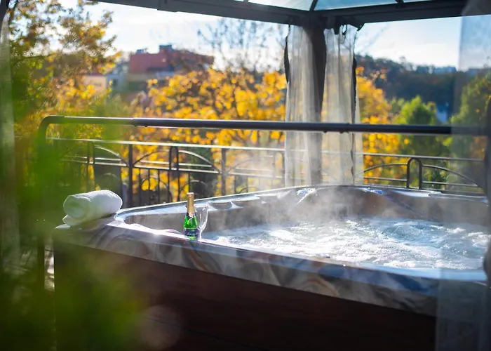 Hotel nahe Flughafen: Wellness & Spa Boutique Hotel Pod Lipkami Prague